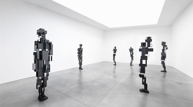 Xavier Hufkens contemporary art gallery in St-Georges, Brussels, Belgium