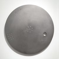 High Speed counter-balance disc (study 3) by Marley Dawson contemporary artwork sculpture