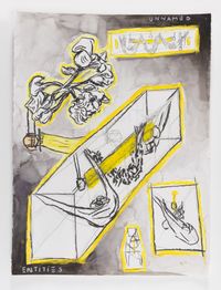 Unnamed Entities 2 by Daniel Lie contemporary artwork works on paper, drawing