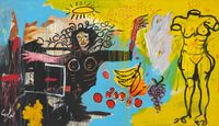 Jean-Michel Basquiat’s Modena Paintings in Riehen, Basel 4