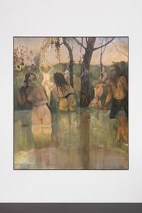 Untitled (Bacchanal) by Sarah Buckner contemporary artwork painting, works on paper