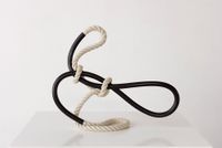 Standing Form (hooped) by Ricky Swallow contemporary artwork sculpture