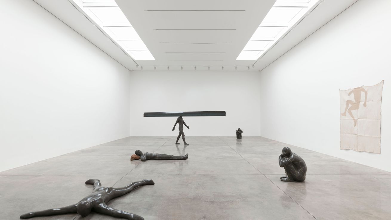 Antony Gormley, 'WITNESS: Early Lead Works' at White Cube, Mason's