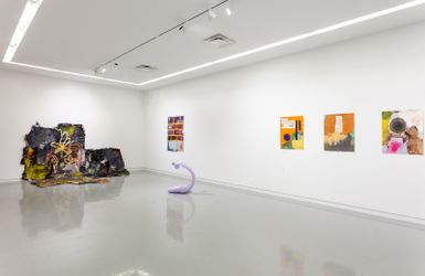Exhibition view: Group Exhibition, Surface is Only a Material Vehicle for Spirit Guest Curated by Kennedy Yanko, Kavi Gupta, 2nd Floor, Elizabeth St, Chicago (25 September–18 December 2021). Courtesy Kavi Gupta. 