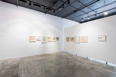 Exhibition view: Jo Plank, Nulla Dies Sine Linea, THIS IS NO FANTASY, Melbourne (13 April—6 May 2023). Courtesy THIS IS NO FANTASY. Photo: Simon Strong.