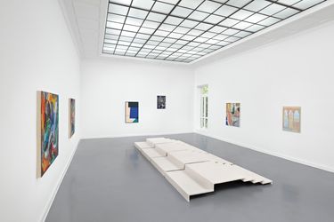 Exhibition view: Group Exhibition, Feeling the Room Temperature, SETAREH, Berlin (10 July–31 August 2021). Courtesy SETAREH.