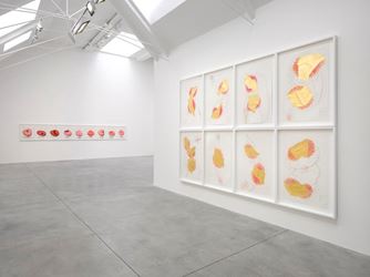 Exhibition view: Jorinde Voigt, Both Sides Now, Lisson Gallery, London (19 May–24 June 2017). Courtesy Lisson Gallery, London.