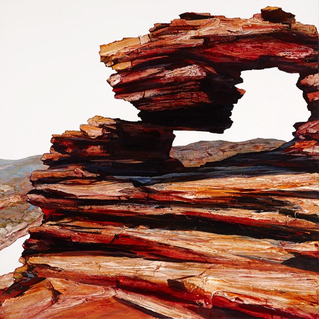 Red Stack by Neil Frazer contemporary artwork