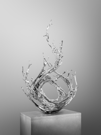 Water in Dripping - Windward by Zheng Lu contemporary artwork sculpture