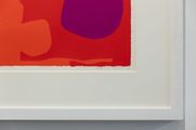 Six in Vermillion with Violet in Red by Patrick Heron contemporary artwork 3