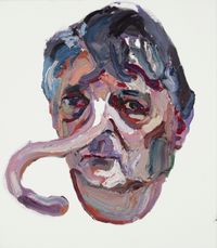 Dad (Nose) by Ben Quilty contemporary artwork painting