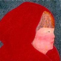 Role Playing-Sometimes as Little Red Riding Hood by Lo Chiao-Ling contemporary artwork painting