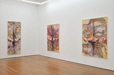 Exhibition view: Judy Millar, Here You Are, Michael Lett, Auckland (9 March–20 April 2024). Courtesy Michael Lett.
