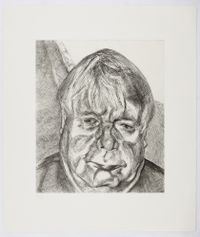 Donegal Man by Lucian Freud contemporary artwork painting, print