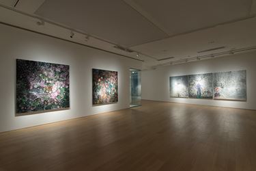 Exhibition view: Shen Ling, Intensity of Concreteness 浮游, Tang Contemporary Art, Hong Kong (4 January–9 February 2019). Courtesy Tang Contemporary Art.
