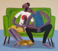 Sofa Mi Re Do by Kitti Narod contemporary artwork painting