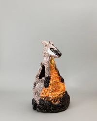 Brush Tailed Rock Wallaby 8 by Peter Cooley contemporary artwork sculpture