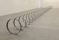 Steel Rings by Rayyane Tabet contemporary artwork sculpture