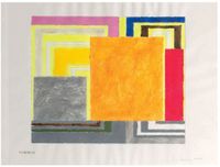 Untitled (11/16/95.12) by Peter Halley contemporary artwork painting, works on paper, sculpture