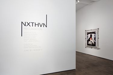 Exhibition view: Group Exihbition, NXTHVN: RECLAMATION, Sean Kelly, New York (30 June–11 August 2023). Courtesy NXTHVN and Sean Kelly. Photo: Jason Wyche.