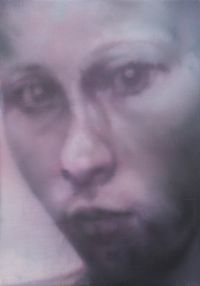 Untitled (portait young woman) by Johannes Kahrs contemporary artwork painting
