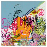 Mindscape 57 by Ryan McGinness contemporary artwork painting