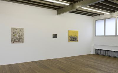 Exhibition view: Marina Rheingantz, Galope, Zeno X Gallery, Antwerp (8 November–23 December 2017). Courtesy Zeno X Gallery, Antwerp. Photo: Peter Cox.