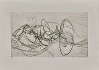 Death by Water by Stanley William Hayter contemporary artwork works on paper, drawing