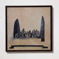 Landscape: stones by Ana Mazzei contemporary artwork painting