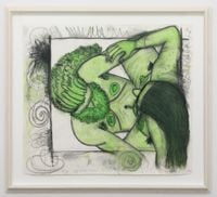 Untitled by Carroll Dunham contemporary artwork works on paper, drawing
