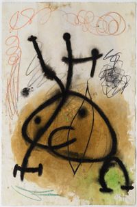 Femme I by Joan Miró contemporary artwork painting, works on paper, drawing