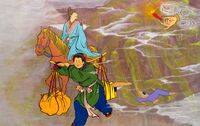 啟程 Arrival & Departure by Wong Lip Chin contemporary artwork painting