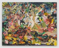 The chagrin of the skinnymalinks by Cecily Brown contemporary artwork painting, works on paper