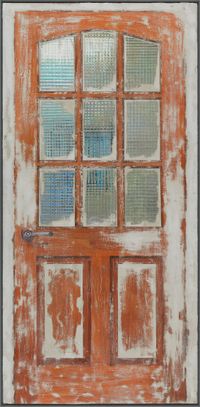 Bedroom Door by Zheng Yunhan contemporary artwork painting