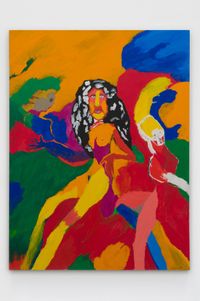 Nihad in the New World by Robert Colescott contemporary artwork painting