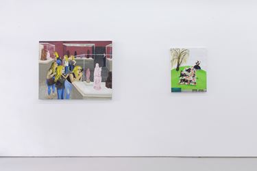 Exhibition view: Group Exhibition, Painting from Taiwan, Eli Klein Gallery, New York (1 August–6 October 2019). Courtesy Eli Klein Gallery.