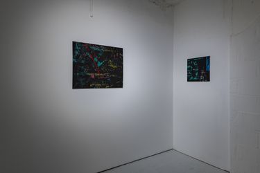 Exhibition view: Alice Anderson, Hyperlinks, KÖNIG GALERIE, London (13 April–22 May 2021). Courtesy KÖNIG GALERIE. Photo: Damian Griffiths.