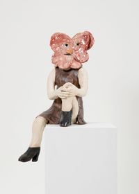 Pinkish by Klara Kristalova contemporary artwork sculpture, ceramics