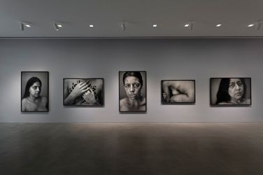 Exhibition view: Shirin Neshat, The Fury, Gladstone Gallery, West 24th Street, New York (26 January–4 March 2023). Courtesy Gladstone Gallery.