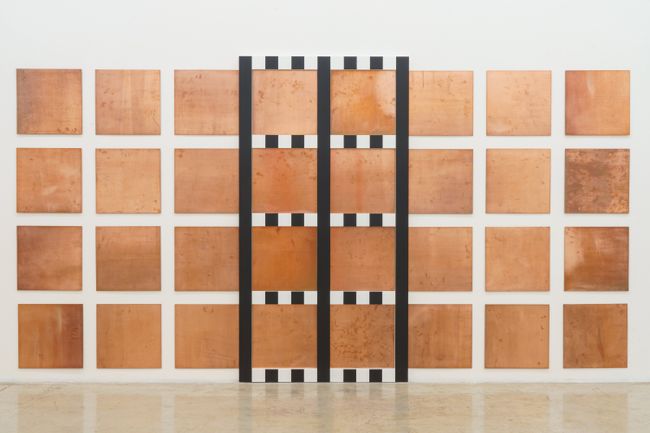 New grids: baixo-relevo - DBNR nº 9 by Daniel Buren contemporary artwork