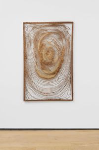 Drewno [Wood] by Barbara LEVITTOUX-ŚWIDERSKA contemporary artwork textile