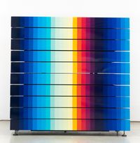 Chromadynamica Multistable 2 by Felipe Pantone contemporary artwork works on paper, sculpture