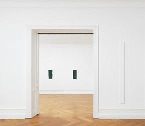 Exhibition view: Florian Pumhösl, Galerie Buchholz, Berlin (8 June–28 July 2018). Courtesy Galerie Buchholz.