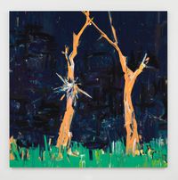 Untitled (Roadside trees, brush-hogged) by Cy Gavin contemporary artwork painting