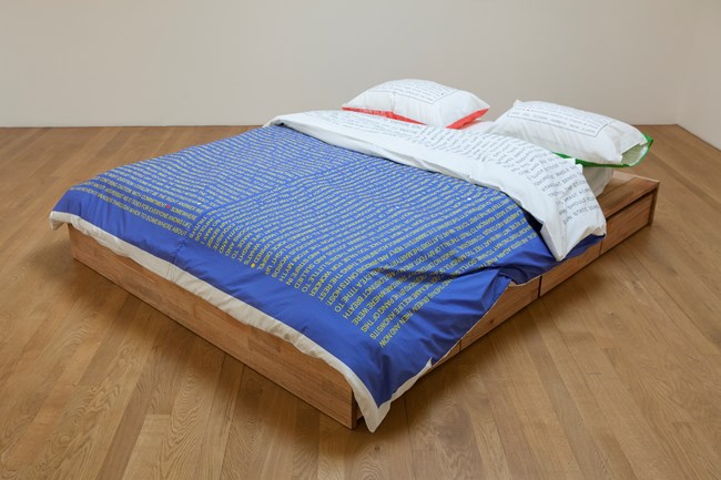 book (bedding) [Prototype] by Darren Bader contemporary artwork
