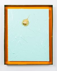 Golden Horseshoe Crab by John Knuth contemporary artwork painting