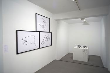 Exhibition view: Zoulikha Bouabdellah, Bizarre, Sabrina Amrani Gallery, Madrid (19 September–2 November 2013). Courtesy Sabrina Amrani Gallery.