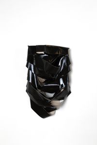 Barricade Shield (Black) by Angela De La Cruz contemporary artwork painting