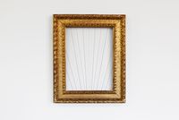 Frame Harp by Nevin Aladağ contemporary artwork sculpture