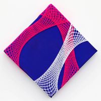 Blue Stockings 5 by Judy Darragh contemporary artwork mixed media